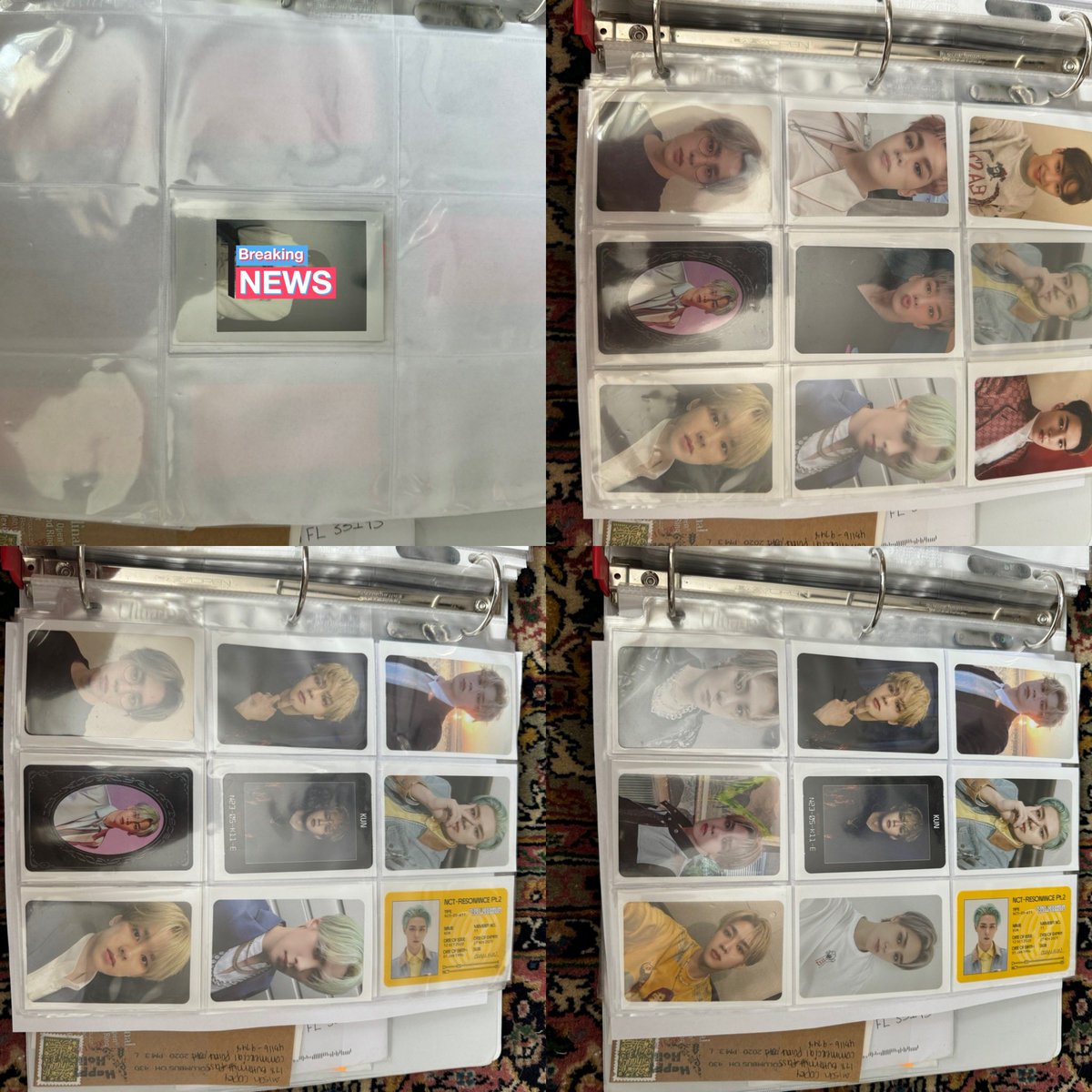 standkbfool's tweet photo. Hey bbs I know it’s been a long time but I’m trying to sell my whole collection of photo cards for college. I’m going to be posting them all here. There will be discounts for big orders. and free shipping. #dkbwts #nctwts #wayvwts #wtsmcnd #wtsdkb https://t.co/faLV0hiUJx