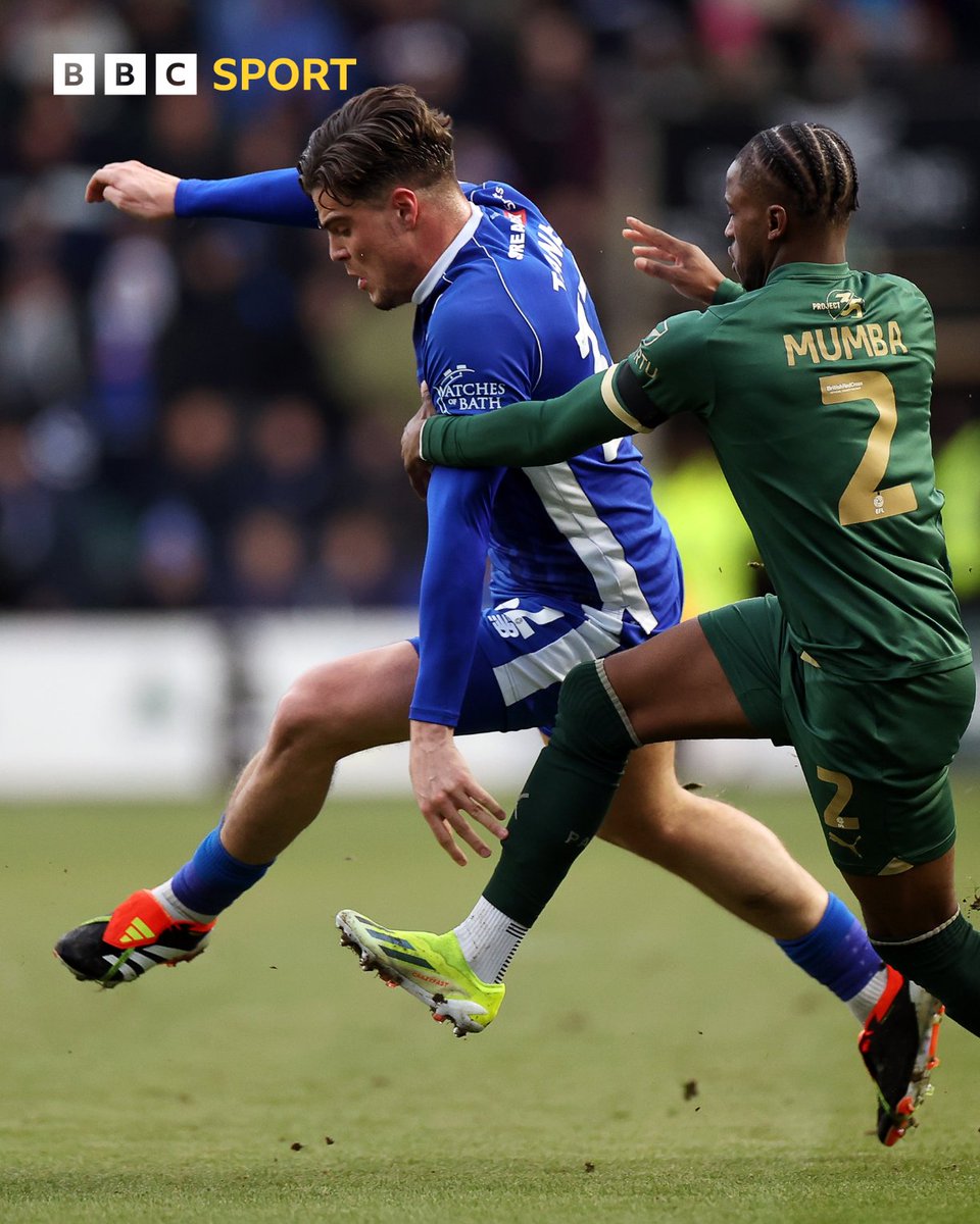 Action is back under way! ⚽ Plymouth Argyle 1-1 Cardiff City @BBCRadioWales FM/DAB SE 📻 Follow on the @BBCSport website and app 📲 #BBCFootball