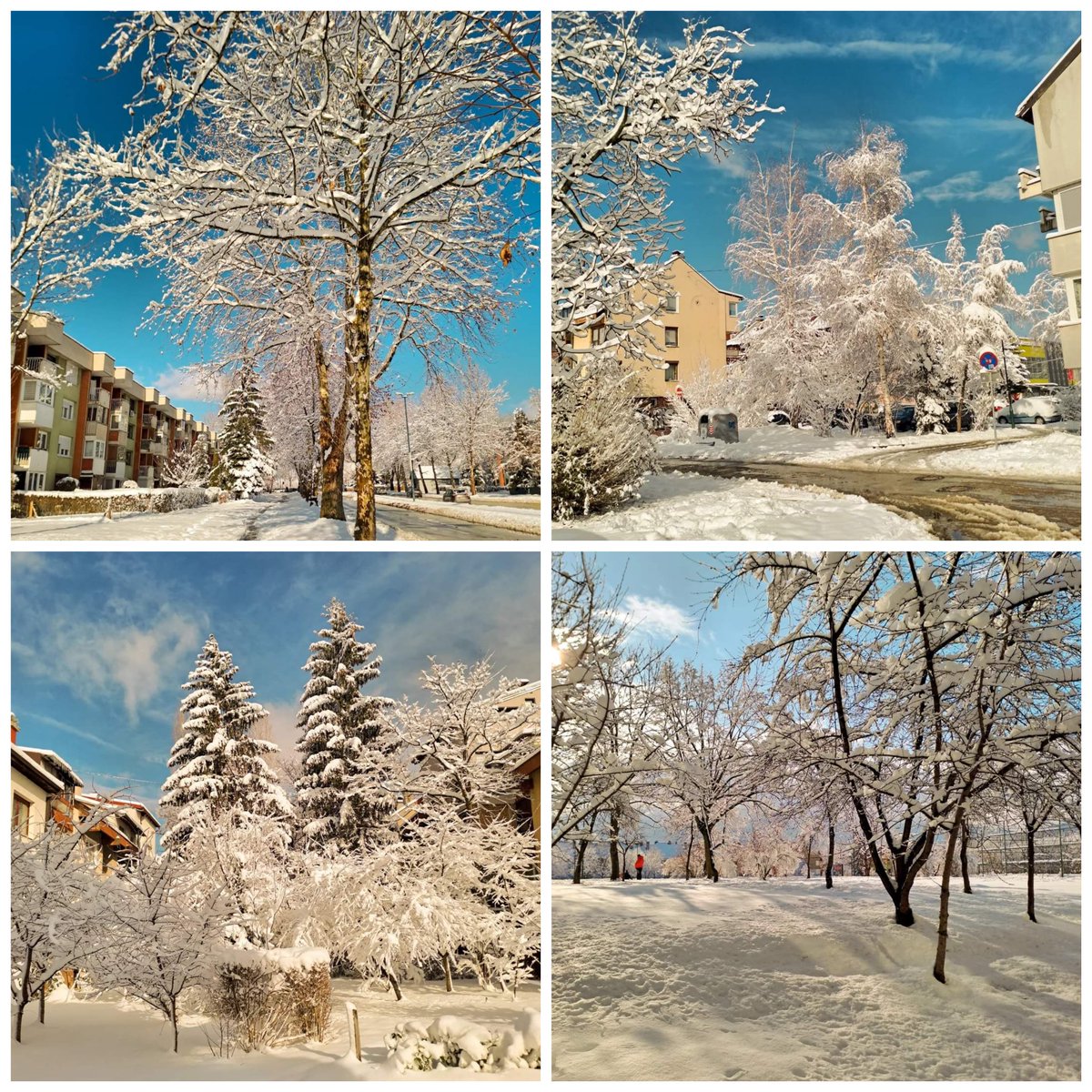 TuticAlen's tweet photo. Svakom je njegova mahala najljepša, ali moja je fakat najljepša ❄️💙
#dobrinja https://t.co/t4zVpw9bU7