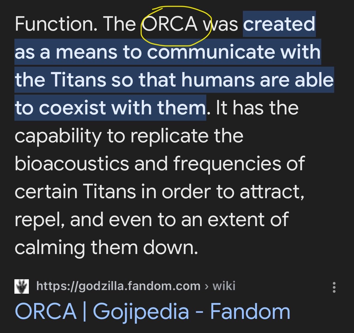 Voice_OT_Orcas's tweet photo. Somebody at Legendary Pictures’ MonsterVerse really likes Orcinus Orca —> #Keiko #Orca #AppleTv #movies — #BlackfishEffect cc @jeffrey_ventre @OrcaSOS @d_delphinidae #communication device #Titans #Godzilla King of the Monsters https://t.co/VPUMAalb4I