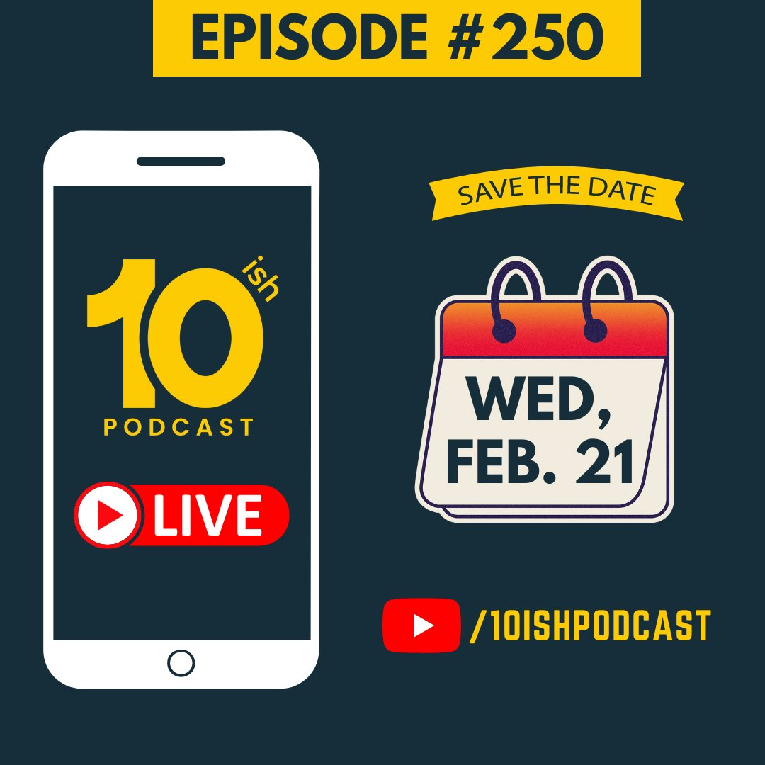 Nick Emel from 10ish Podcast tweet media