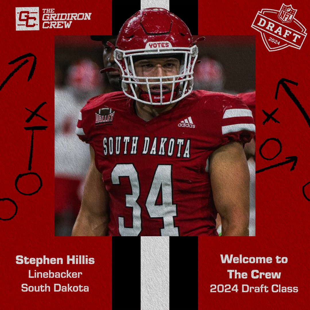 We want to welcome Stephen Hillis to The Gridiron Crew’s 2024 Draft Class! The 6’1 235lb All League Missouri Valley Linebacker brings pure production and experience to the next level!

Profile: thegridironcrew.com/player/Stephen… #NFLDraft #NFL #CFLDraft #CFL #TGCathlete #UFL