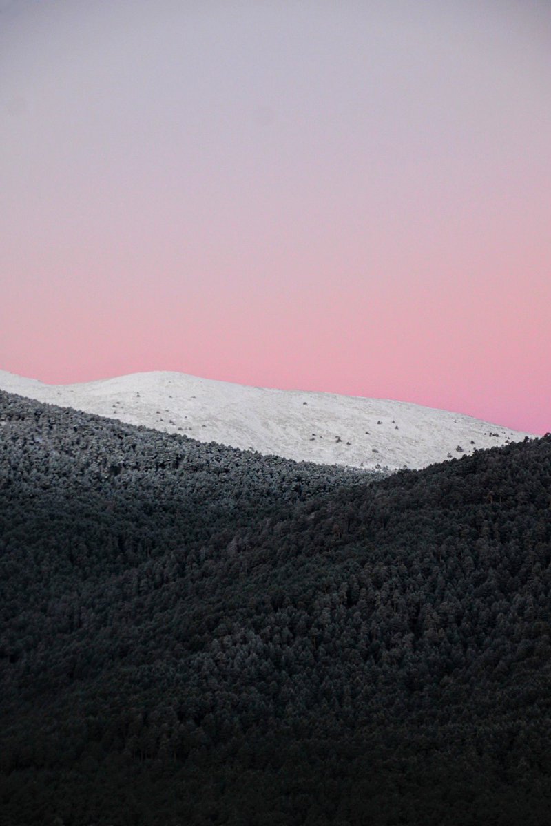↠

María Zambrano,
el nacimiento del color
y el ejemplo del mismo
en el amanecer de hoy
en el Valle de Valsaín,
Guadarrama.

❝ El color
nace del fuego que hay en la luz,
del agua que hay en el aire,
de la tierra que absorbe fuego y agua
y los guarda en su oscuridad...❞ ⬇️

↞