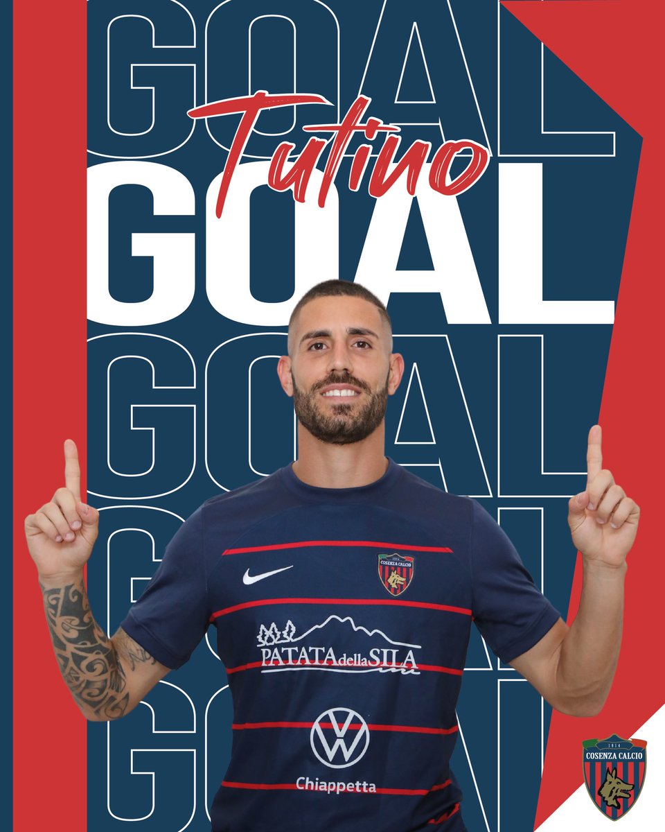 CosenzaOfficial's tweet photo. ANCORA GENNÀ ⚓️🫵🏻
Al 21’ tiro di Zuccon deviato in porta da Tutino. Doppietta e 3️⃣-0️⃣ 🐺
Al 24’ accorcia Busio: 3️⃣-1️⃣
#ForzaLupi #COSVEN https://t.co/yFrJRwkurm