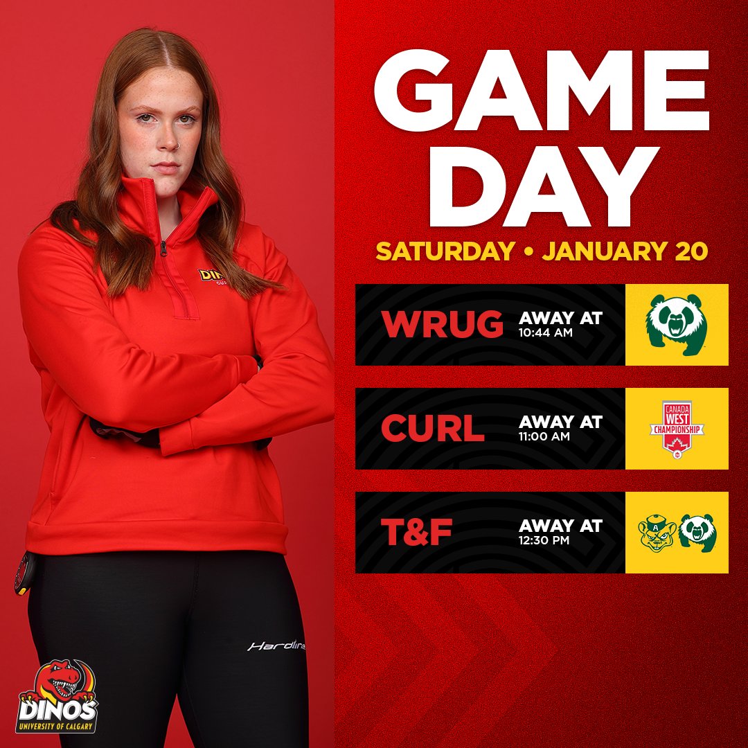 UCDinos's tweet photo. 𝗚𝗔𝗠𝗘 𝗗𝗔𝗬!    

@DinosWHKY celebrates their seniors on a busy Saturday.

🎟️ ➡️ https://t.co/O6Uu4nntGy 

#GoDinos https://t.co/oWsbW0hJhS