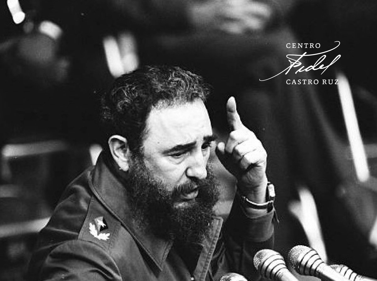 centrofidel's tweet photo. #Fidel:"Hay que formar conciencia revolucionaria en el pueblo; hay que exponer los fundamentos de la #Revolución, las razones de la Revolución, la justicia de la Revolución". #FidelVive https://t.co/Y0VRCmXAkJ
