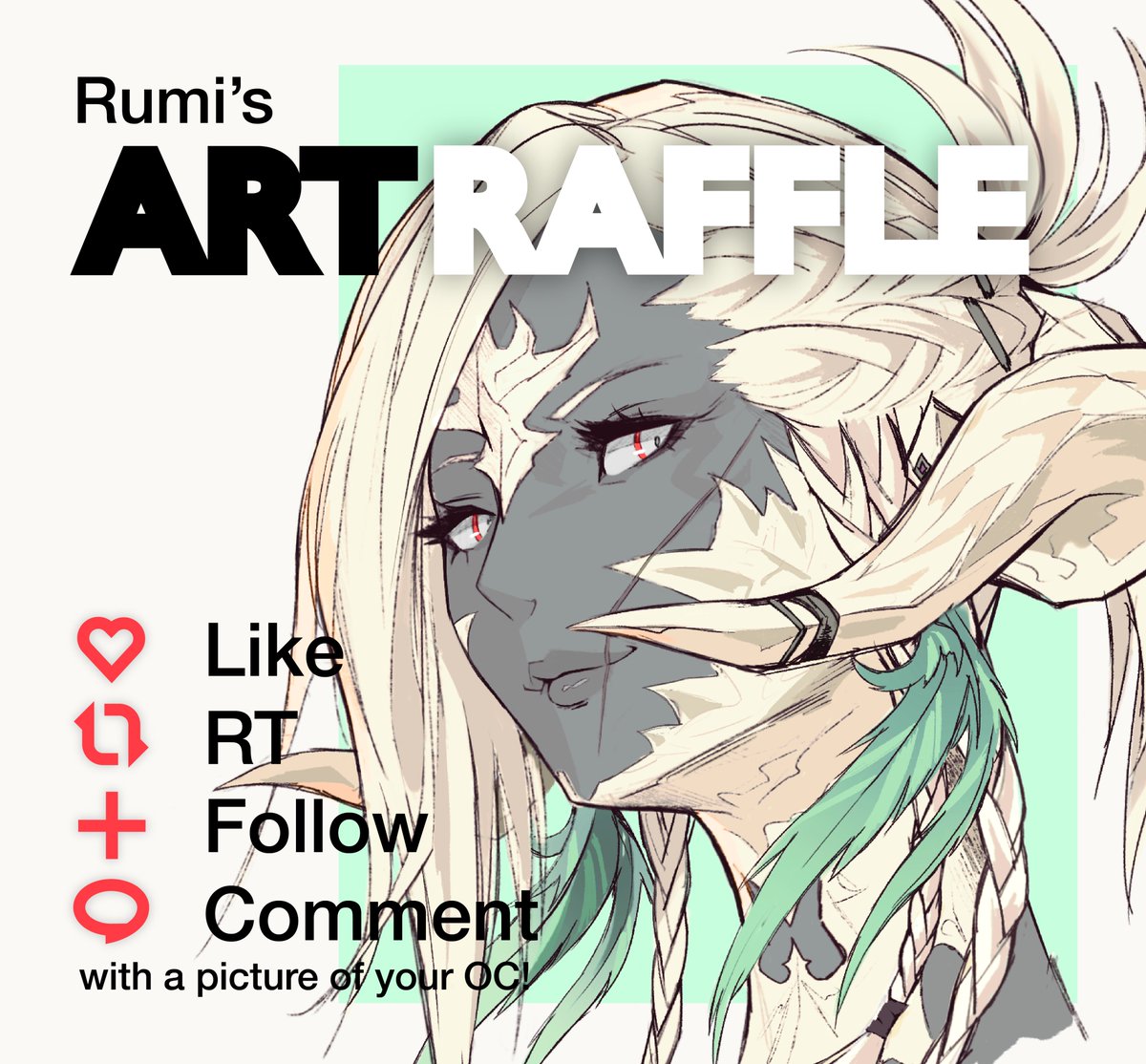 It's that time again baby! 🎉
To celebrate my 2000 follower milestone, I'm doing a free Headshot portrait commission in this style for one lucky winner!

To enter: 
🐦 Follow me
🩷 Like and RT this post 
💬Comment with a pic of your FFXIV OC

Ends Jan 27 
Thanks for the love! 🥰