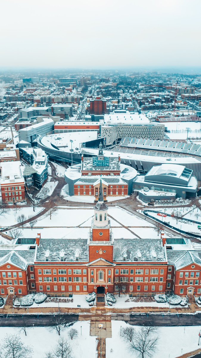 winter on campus ❄️