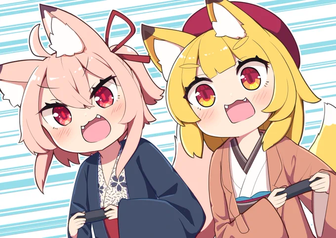 一緒にゲームバトル! 