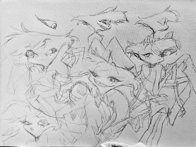 エンジェルダストは描きやすい!!まだ描きやすいほう!!!!!!! 