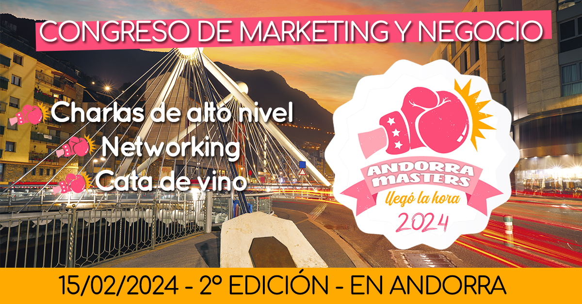 📢 ¡Álvaro Fontela será ponente en Andorra Masters (<a href="/andorramasters/">Andorra Masters</a>) el próximo 15 de febrero!

Nos hablará de los desafíos y obstáculos al emprender en el mundo digital. 💥 

▪️ ¡Consigue tu entrada aquí!👉🏼 i.mtr.cool/rzgnkogjwm