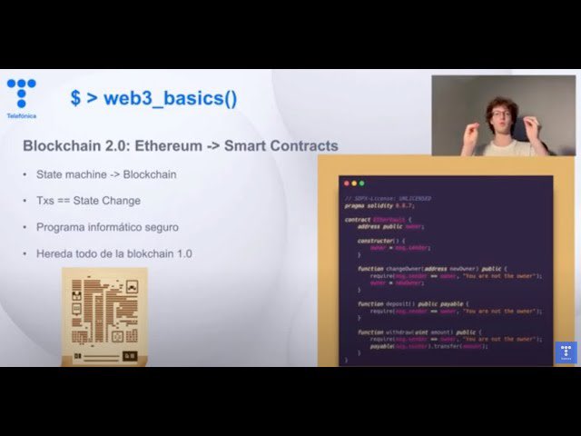chema_garabito's tweet photo. “Web3 evolution” de #codetalks4devs
https://t.co/80Dr68osBa
Fue una de mis últimas andanzas en el equipo de #IdeasLocas de @Telefonica. Nunca llegué a postearlo por aquí https://t.co/4wk9AYlEWO