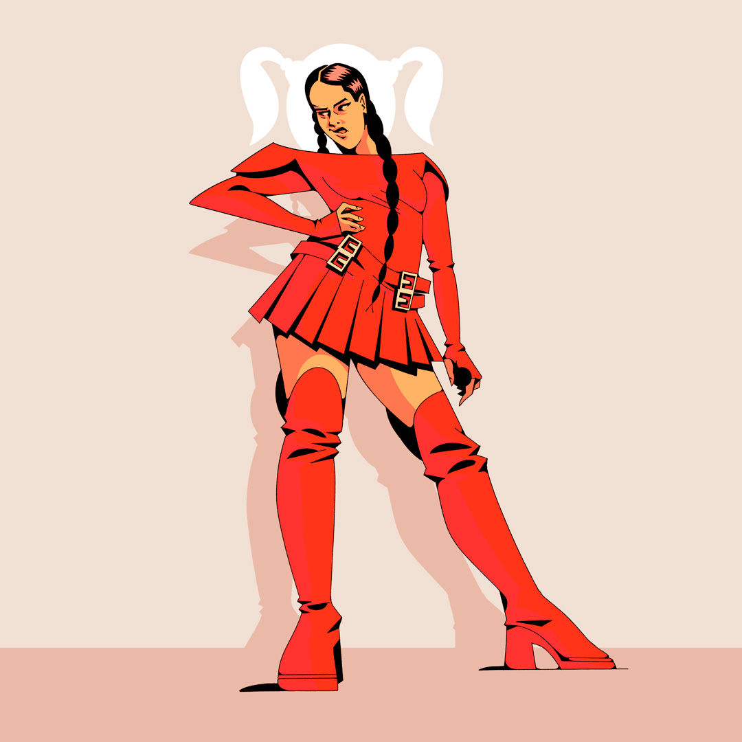 cesarmorenoart's tweet photo. 02 / 52 — Okay Motomami. @Rosalia
—
#52Rounds #Illustration #Rosalia #Motomami #CesarMoreno https://t.co/STBqJYBzeg