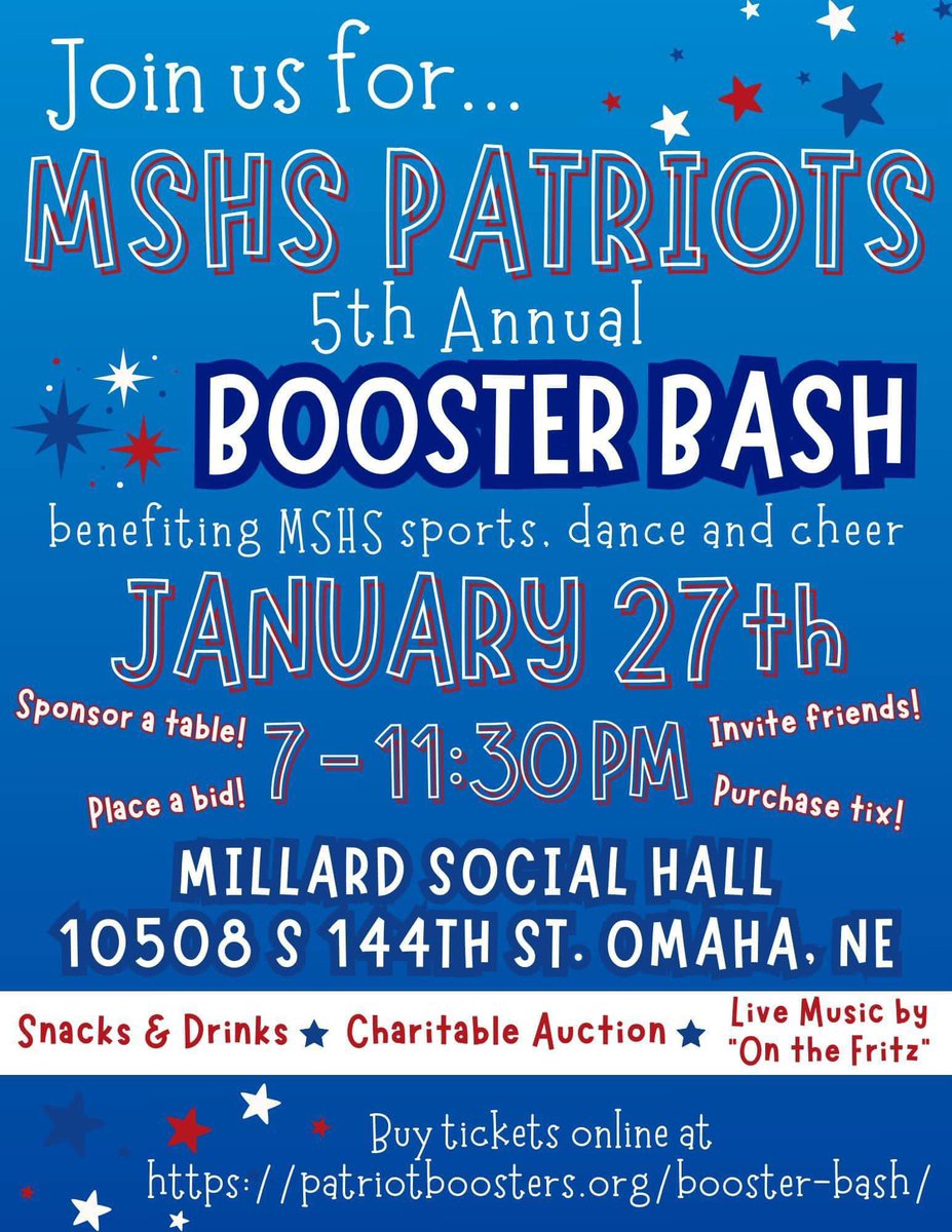 Millard South Athletic Booster Club tweet media