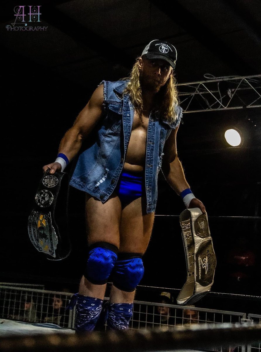 A_A_RonDallas's tweet photo. Well. It’s been fun. Can’t believe it’s over.
Longest reigning All-Out Champion in @ProSouth_ History🤘🏻
#490Days #BlueCollarRockin https://t.co/fZfdF9wDFC