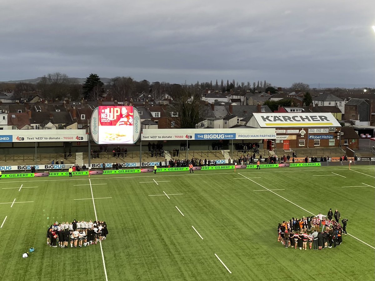andywyman's tweet photo. #PWRleague result @gloshartpury 24-15 @SaracensWomen #kingsholm #bonuspointwin 😊@milliewood14 https://t.co/8ez3LGplDM