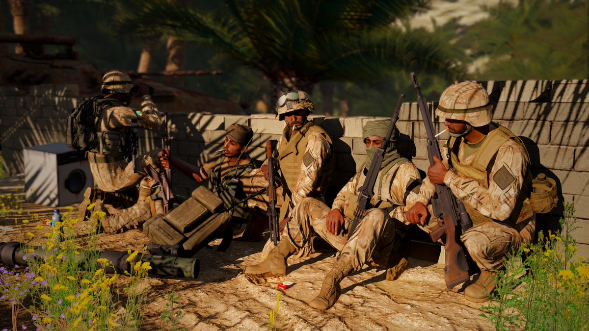 Our soldiers will not stop until terrorism, and corruption is driven out of Northern Karzeghistan. #arma3 <a href="/ArmaPlatform/">Arma Platform</a>