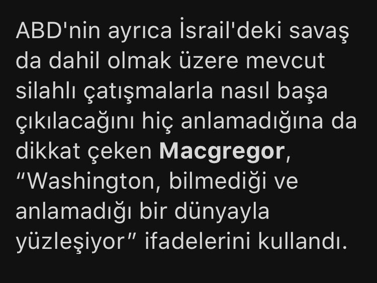 Uzun yıllar evvel İranlı bir arkadaşıma, “Ben sizin hareket tarzınızı anlayamıyorum”, demiştim. O da bana, “Dost anlayamıyorsa, düşman hiç anlamıyordur, bu iyi bir şey”, şeklinde cevap vermişti. 

Pentagon’un eski danışmanlarından Douglas Macgregor, Amerika’nın hiç anlamadığı bir