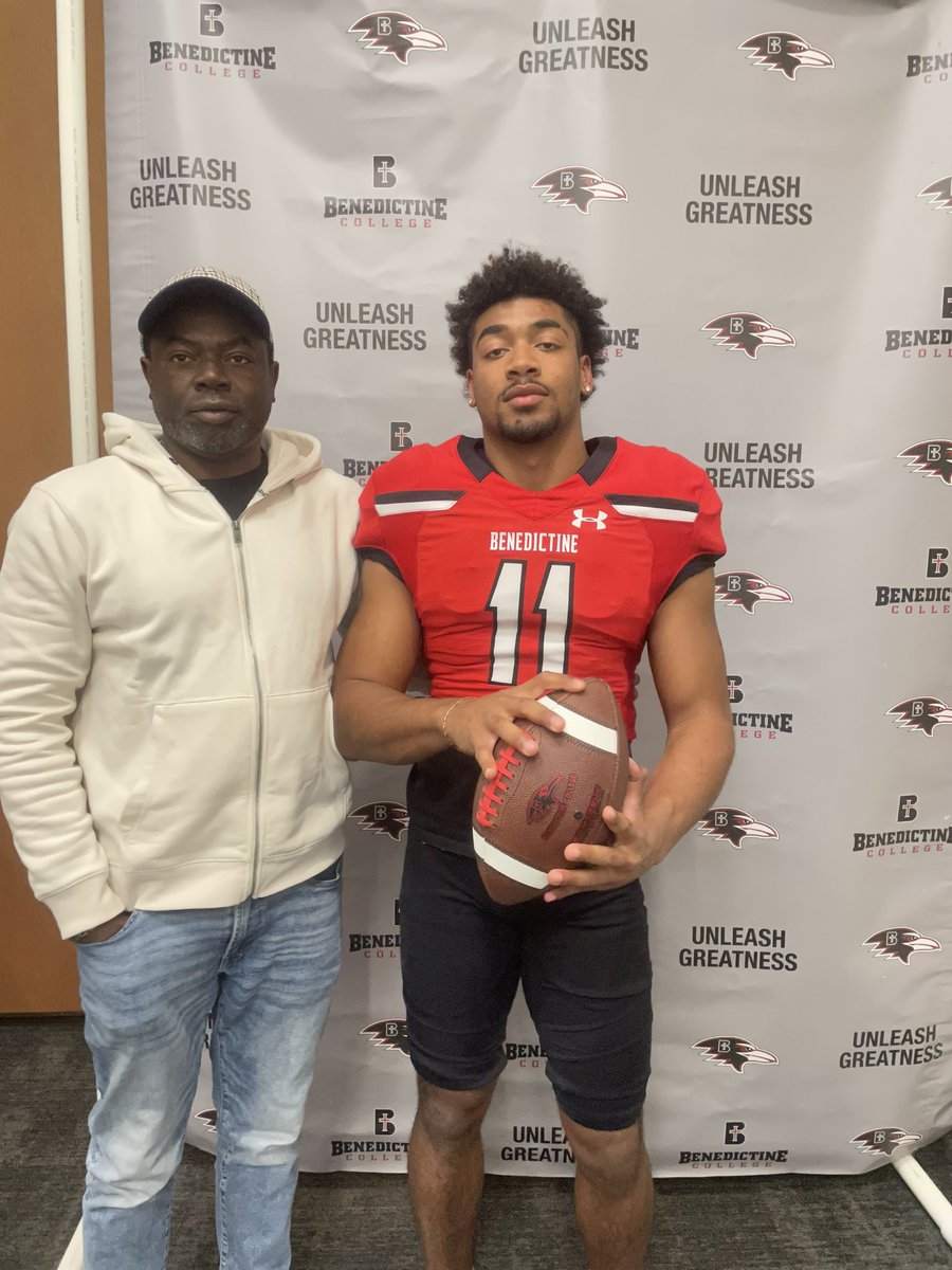 AdeizaEmanuel's tweet photo. Thank you @RavenFootballBC and staff for a great visit! Had a lot of fun and excited to be back on campus soon @FightingEagleFB @Daygofootball @SanSpotlight @CoachCogan @coach_hauser https://t.co/GdHBILPc3l