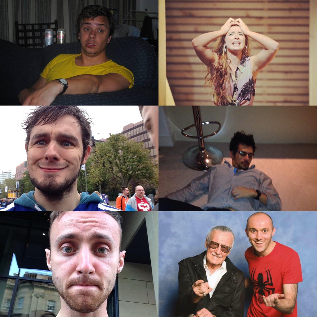 The Health Under Fire 10 Year Reunion Cast

Here are 6 (very flattering) pictures of them from 2014.

@nathrichsmith 
<a href="/McCuskerRoisin/">Roisin McCusker</a> 
<a href="/scotthodgey/">Scott</a> 
<a href="/Andy_Review/">Angry Andy Reviews</a> 
<a href="/jamesbeg/">James</a> 
@dan_bores 
Stan Lee*

*Sadly, Stan Lee is unable to attend the 28th Jan 2024 show… For obvious reasons.