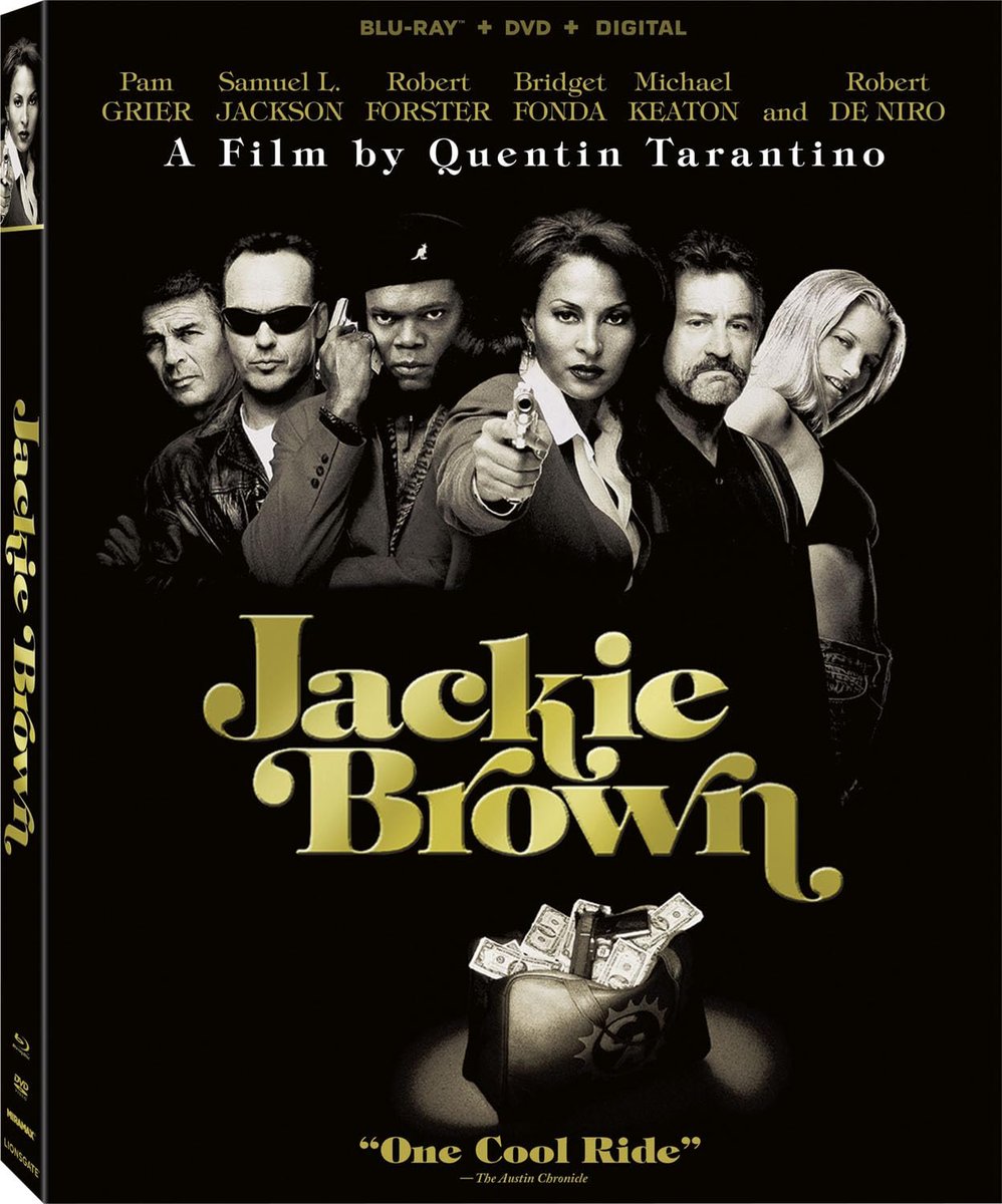 Jackie Brown (Blu-ray + DVD + Digital) is $9.99 on Amazon amzn.to/3PanRwZ #ad