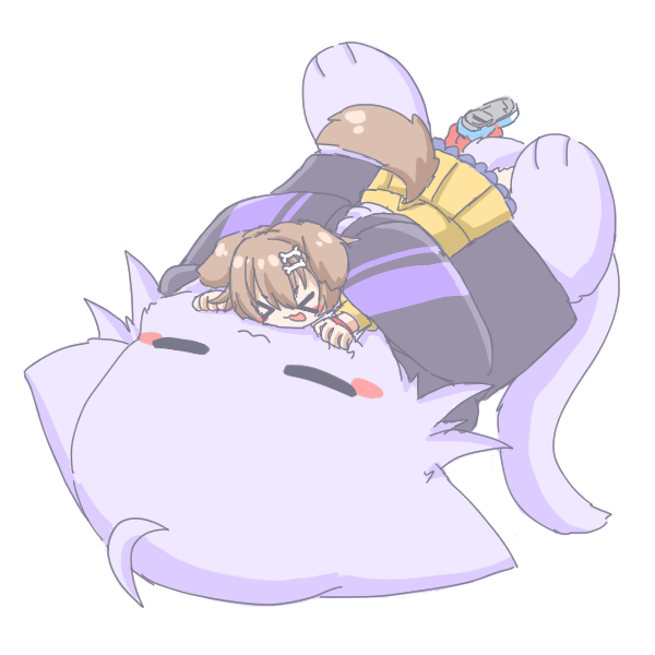 フブキ「Big+Big+Big+Big #絵フブキ #みおーん絵 #できたてころね #絵」|裕司‧威爾斯(ウェルシュ)のイラスト