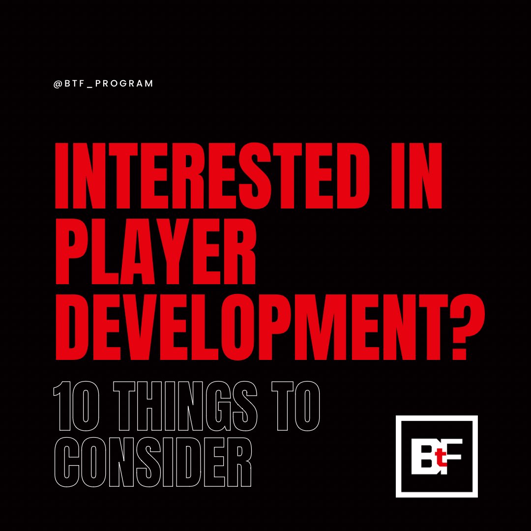 Ed_Jones2's tweet photo. Interested in Player Development?
Here are 10 things to consider.
Click the link in the bio to hear the podcast episode.
#PlayerDevelopment #ThePDPod https://t.co/4OUO68LKsH