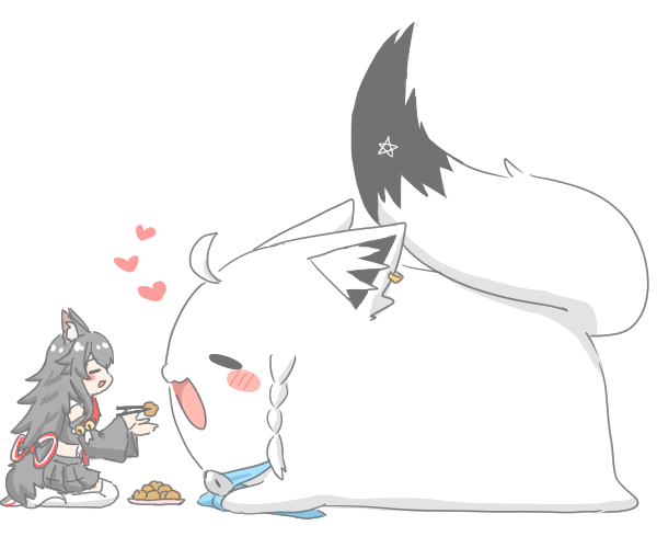フブキ「Big+Big+Big+Big #絵フブキ #みおーん絵 #できたてころね #絵」|裕司‧威爾斯(ウェルシュ)のイラスト