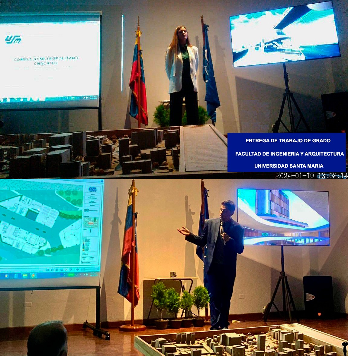 TRABAJO ESPECIAL DE GRADO  FACULTAD DE INGENIERIA Y ARQUITECTURA      UNIVERSIDAD SANTA MARIA    COMPLEJO METROPOLITANO CHACAITO