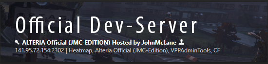JohnMcLane666's tweet photo. ALTERIA Official Vanilla Dev Server - Opening at 19.00 (DE).
#dayz #alteria #deerisle @DayZ @TheRunningManZ https://t.co/kmWe7sh3ou