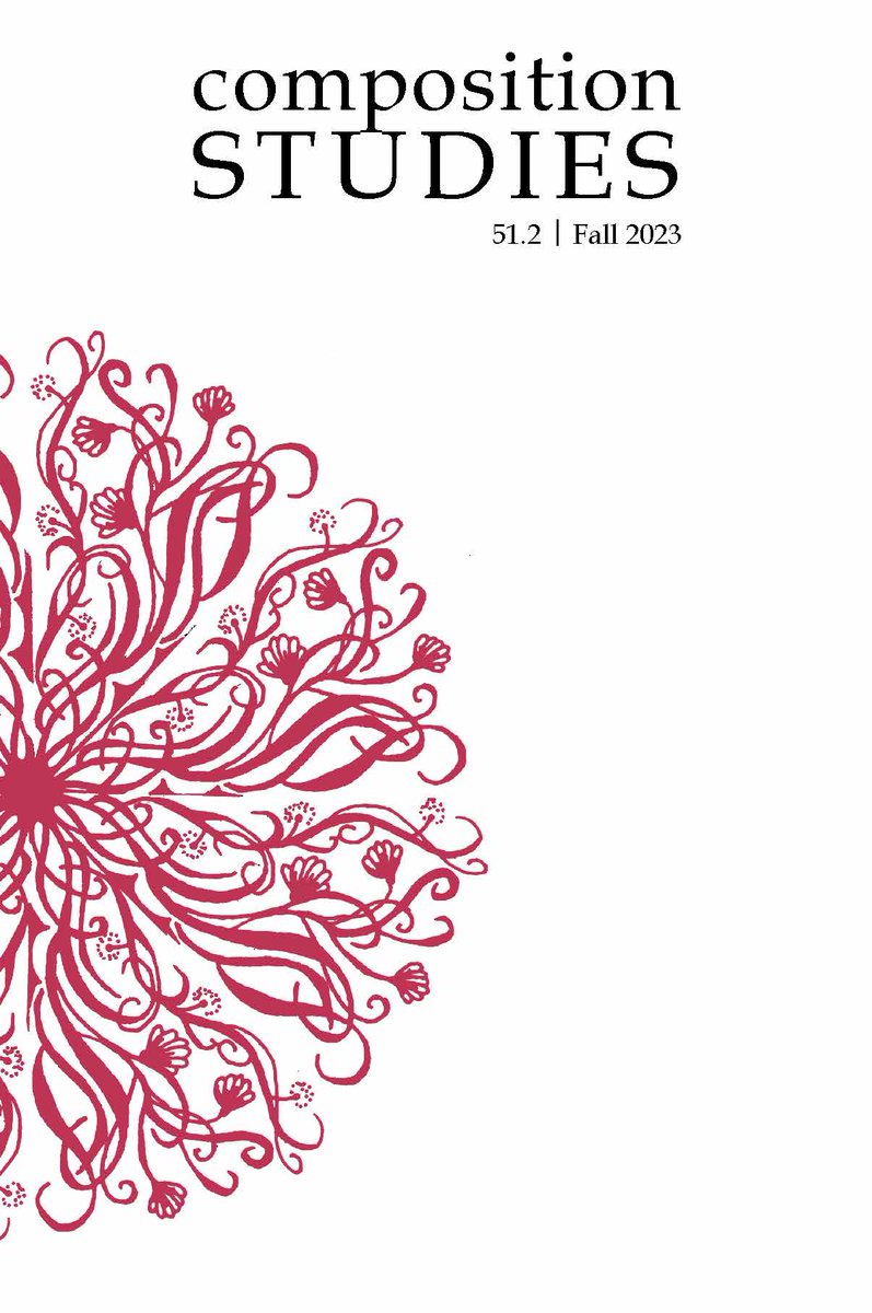 Hey, you! Happy 2024! Composition Studies is happy to announce the launch of our Fall 2023 51.2 Issue from editors <a href="/mattgdavis/">Matt Davis</a> + <a href="/Ketaczak/">Dr. Kt</a>.

Happy reading: bit.ly/3Oc6zTEZ!