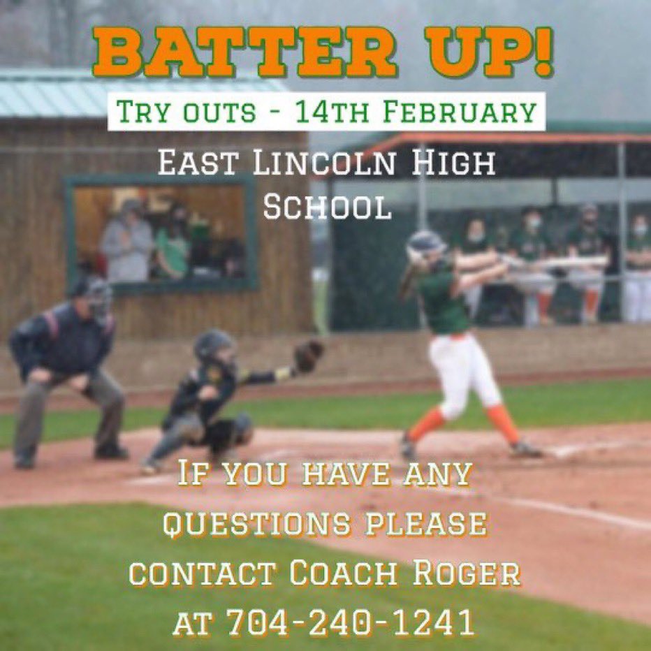 24 Days Until East Lincoln Softball