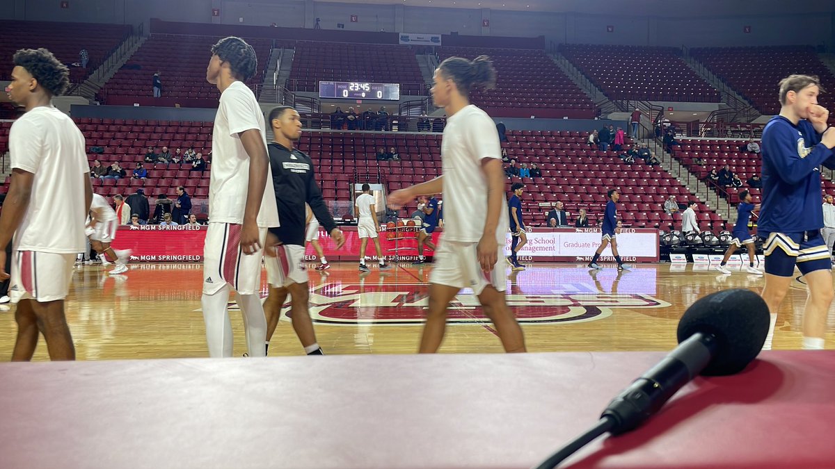 Tyler Murray (@lt__murray) on Twitter photo Noon tip in Amherst for UMass (11-6) vs. George Washington (14-3).
Saturday hoops with <a href="/AdamFrenier/">Adam Frenier</a> on <a href="/WEEIspringfield/">WEEI Springfield</a> and <a href="/LEARFIELDAudio/">LEARFIELD Audio</a> ๐ Noon tip in Amherst for UMass (11-6) vs. George Washington (14-3).
Saturday hoops with <a href="/AdamFrenier/">Adam Frenier</a> on <a href="/WEEIspringfield/">WEEI Springfield</a> and <a href="/LEARFIELDAudio/">LEARFIELD Audio</a> ๐