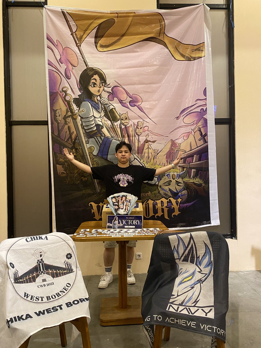 kazuukeyy's tweet photo. Terima kasih @Y_ChikaJKT48 kamu udah kasih kebahagiaan buat aku, emang kita belum pernah ketemu tapi kamu salah satu alasan aku bisa melewati masa sulitku. Kamu bakal selalu dapat tempat spesial di hati aku. Happy graduation love 💞

#WeAchievedVictory https://t.co/DUA0bEGrjc