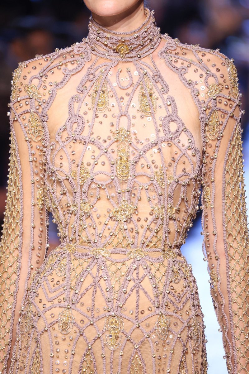 FashionweekNYC's tweet photo. Exquisite Details from Elie Saab Couture Fall 2023 😍😍😍 https://t.co/4Xy97B8gdk