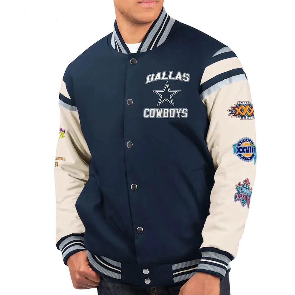 lavishjackets's tweet photo. Super 5x Champions Dallas Jacket
https://t.co/3q3udSwD7i
#dallas5navyblueandwhitejacket
#dallascowboys5xvarsityjacket
#super5xchampionsdallasjacket
#super5xchampionsjacket 
#superbowl5xvarsityjacket https://t.co/Cz33apUfTC