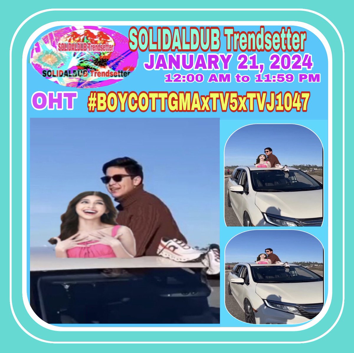 SOLIDALDUB Trendsetter (@solidaldubt) on Twitter photo TBADN has faced a lot of obstacles but we never gave up
Let's continue d fight 4 TRUTH& HONOR 4 ALDUB
<a href="/aldenrichards02/">Alden Richards</a>
<a href="/mainedcm/">Maine Mendoza</a>
& the TRUE BLOODED ALDUBNATION. RESPECT BEGETS RESPECT
Our OHT 4 JAN 21, 2024
ALDUB will be back
#BOYCOTTGMAxTV5xTVJ1047 TBADN has faced a lot of obstacles but we never gave up
Let's continue d fight 4 TRUTH& HONOR 4 ALDUB
<a href="/aldenrichards02/">Alden Richards</a>
<a href="/mainedcm/">Maine Mendoza</a>
& the TRUE BLOODED ALDUBNATION. RESPECT BEGETS RESPECT
Our OHT 4 JAN 21, 2024
ALDUB will be back
#BOYCOTTGMAxTV5xTVJ1047