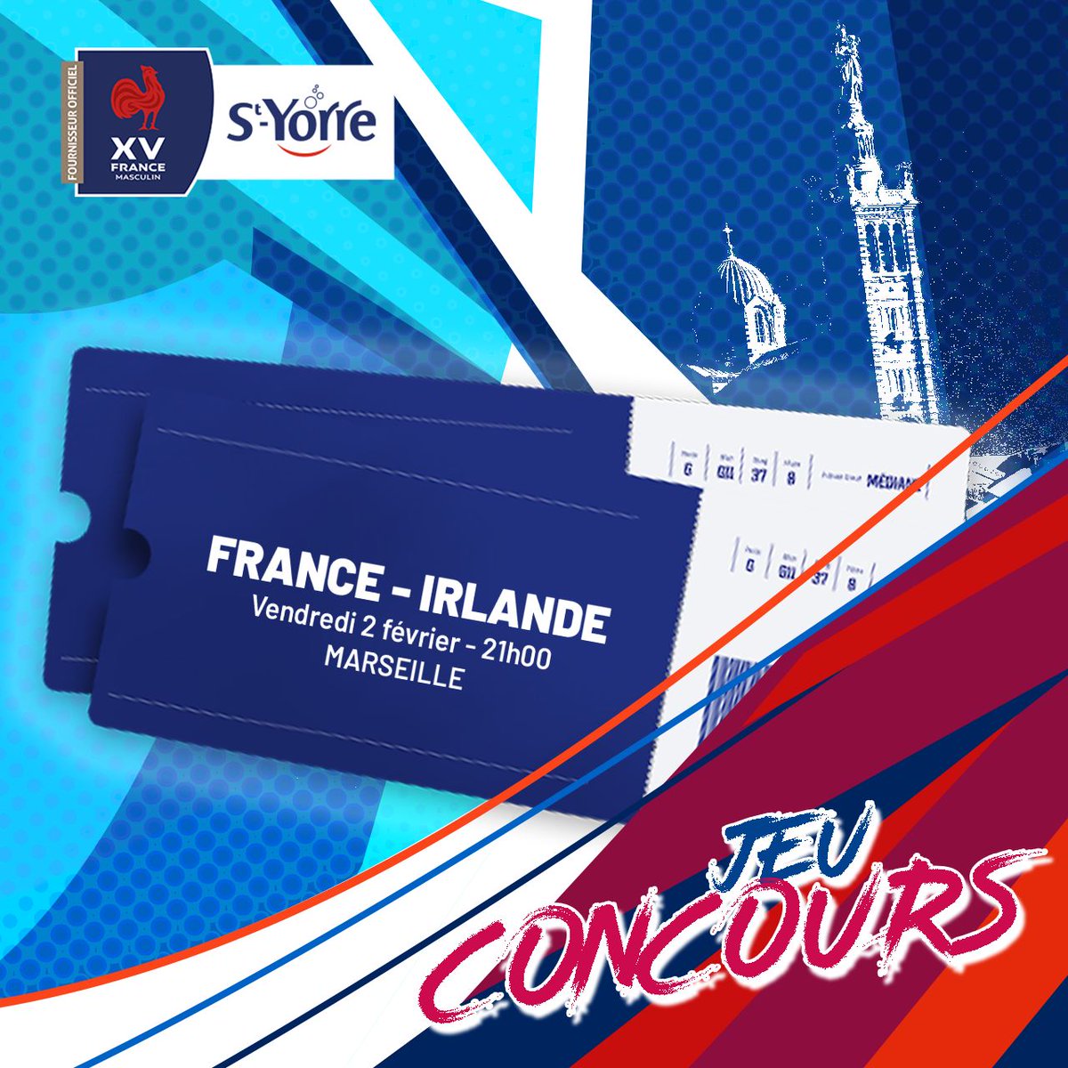 styorreFR's tweet photo. 🎁Avec St-Yorre tente de gagner🔥𝟐 𝐩𝐥𝐚𝐜𝐞𝐬🔥pour 𝐅𝐫𝐚𝐧𝐜𝐞 – 𝐈𝐫𝐥𝐚𝐧𝐝𝐞 le 02/02 à Marseille.

Pour jouer👉𝐅𝐨𝐥𝐥𝐨𝐰 @styorreFR  + 𝐑𝐓

Bonne chance🍀

#SoifdeVictoire #FRAIRL #JeuConcours https://t.co/xxm7of54U0