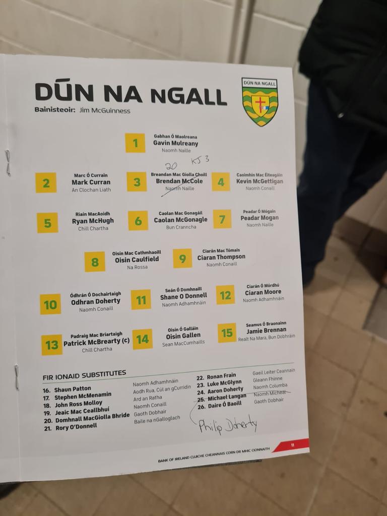 CLG Dhún na nGall tweet media