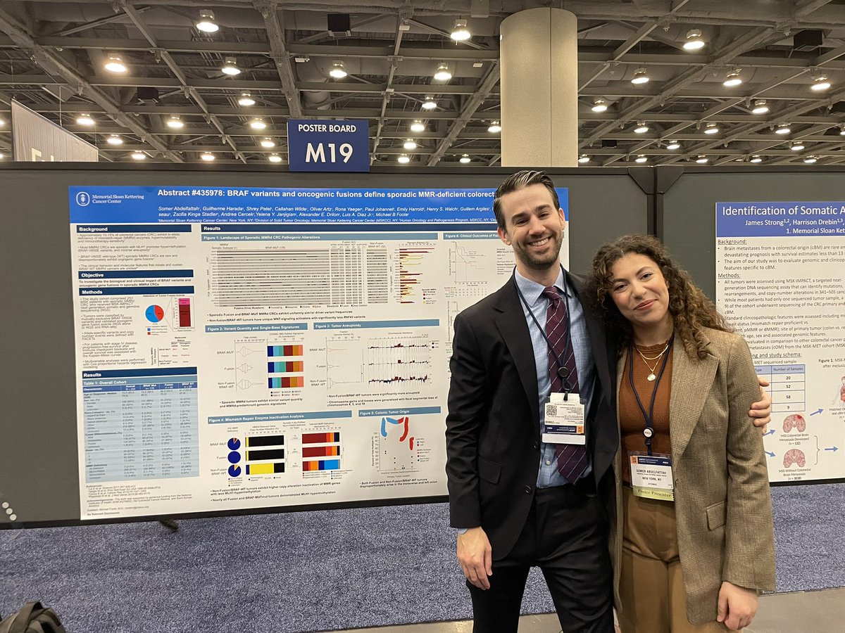 Come check out our poster on new clinically-relevant MSI sporadic tumor subtypes at #gi24 with incredible work by Somer Abdelfattah- a rising star <a href="/MSK_DeptOfMed/">MSK Department of Medicine</a> !!