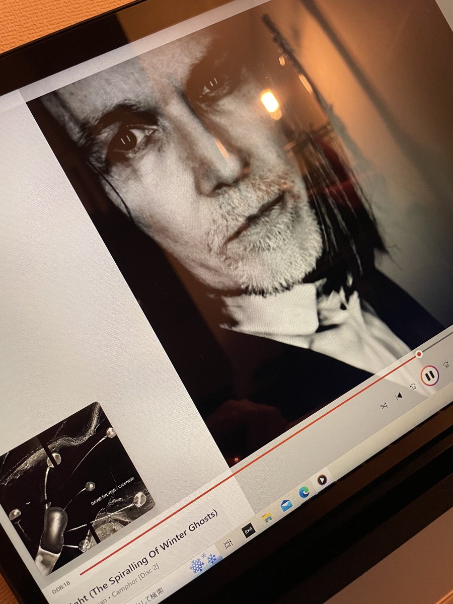 sMfullKsees's tweet image. The Spiralling of winter ghosts 
David Sylvian  
#plight