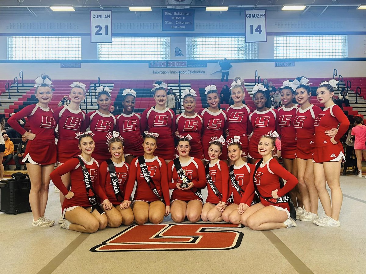 Lake Shore Public Schools (@mylsps) on Twitter photo SNEAK PEEK: Shorian Invitational held at <a href="/LSHSShorian/">Lake Shore High School</a> was packed with talent from <a href="/LscheerT/">Coach Taormina</a> ! Congratulations on your 2nd place finish! #myLSPS SNEAK PEEK: Shorian Invitational held at <a href="/LSHSShorian/">Lake Shore High School</a> was packed with talent from <a href="/LscheerT/">Coach Taormina</a> ! Congratulations on your 2nd place finish! #myLSPS
