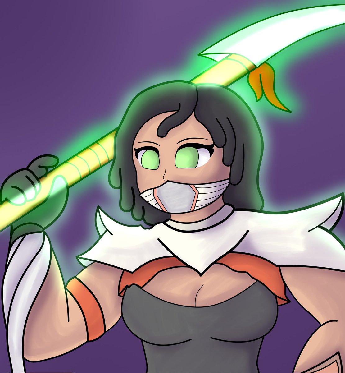 Verashad_2's tweet photo. Trying to get better with shading and lighting 
#Art #ArtistOnTwitter #ArtistOnX #ocart  #DigitalArtist #digitalart https://t.co/mozfjyfcHB