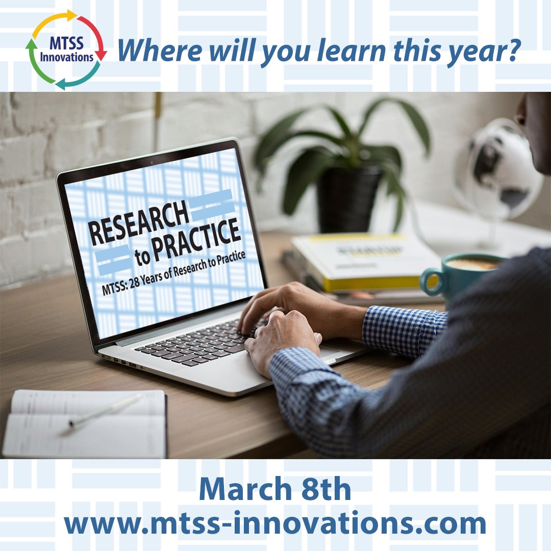 MTSS Innovations Conference 2024
28 Years of #Research to #Practice
Mar 8, 2024
mtss-innovations.com
#MTSSInnovations #MTSS #VirtualLearning #Education #conference2024
