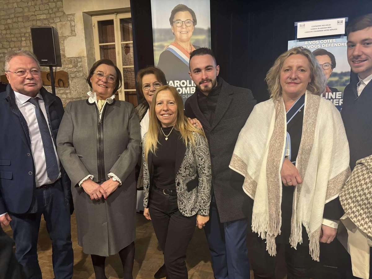Séverine Werbrouck (@s_werbrouck) on Twitter photo Une belle journée avec une délégation RN17 à l’occasion de la cérémonie des vœux de <a href="/CColombier_RN/">Caroline Colombier</a> , députée de Charente, et collègue <a href="/RNational_NA/">Rassemblement National - Nouvelle-Aquitaine</a> en compagnie de l’excellente <a href="/LaureLavalette/">Laure Lavalette</a> , députée du Var Une belle journée avec une délégation RN17 à l’occasion de la cérémonie des vœux de <a href="/CColombier_RN/">Caroline Colombier</a> , députée de Charente, et collègue <a href="/RNational_NA/">Rassemblement National - Nouvelle-Aquitaine</a> en compagnie de l’excellente <a href="/LaureLavalette/">Laure Lavalette</a> , députée du Var