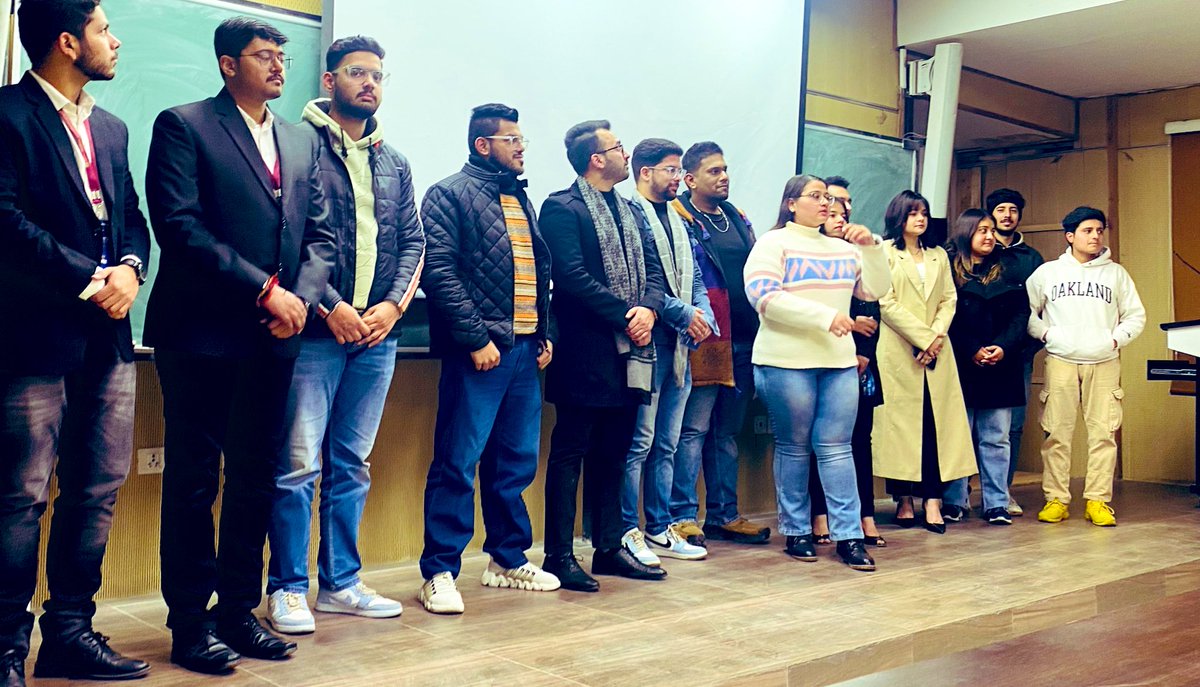 “Entrepreneurship is key to future of Jammu &amp; Kashmir” - A day full of interactions, insights &amp; future ahead for youth at #UdyaMitsav24 at <a href="/IITJammu/">IIT Jammu</a> 

Next 3 years will rebrand J&amp;K as the next emerging startup hub of India 🇮🇳

<a href="/Rajeev_GoI/">Rajeev Chandrasekhar (Parody)</a> <a href="/PiyushGoyal/">Piyush Goyal</a>