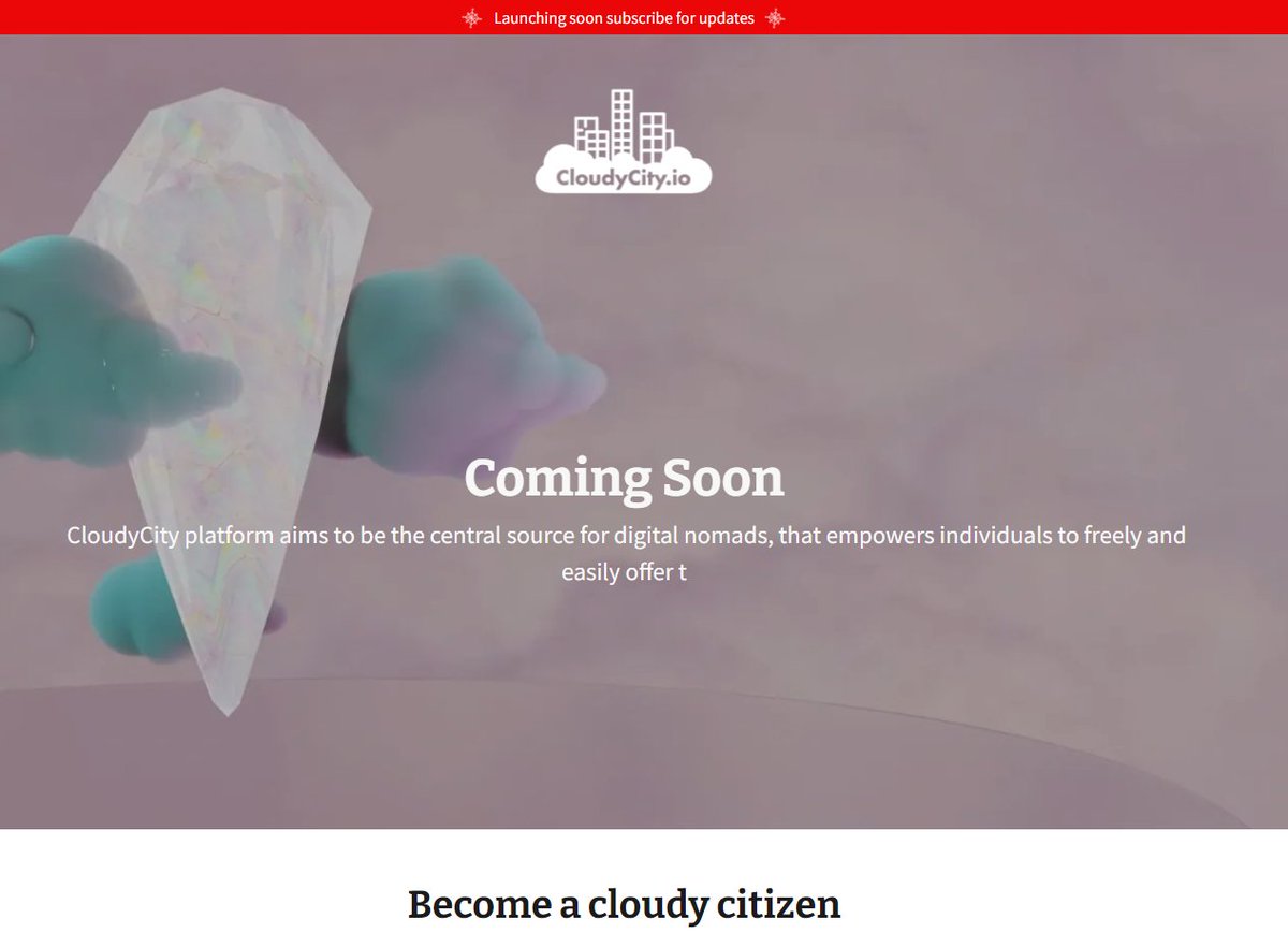 Hey everyone I wanted to share an update on what <a href="/michi_todd/">MichiTodd.eth</a>, <a href="/jk47eth/">Jk-47.eth</a> and I have been doing. 

We have spent the better part of 2023 developing the idea of our platform <a href="/CloudyCityio/">Cloudy City</a>. CloudyCity.io aims to be a central source for digital nomads, freelancers and remote