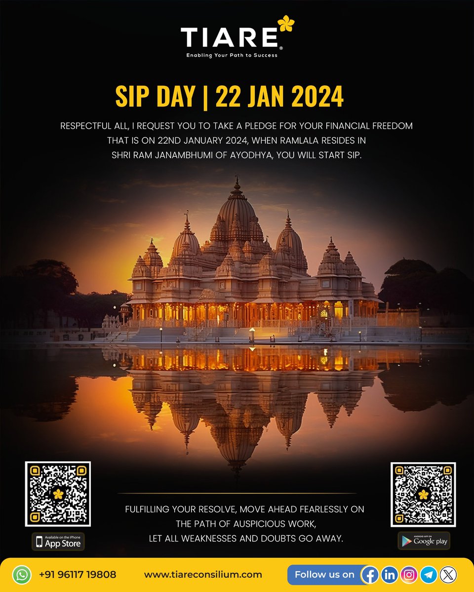 pbohraca's tweet photo. #RamMandir 
#JaiShreeRam 
#JaiShriRam 
#mutualfund
#WealthBuilding https://t.co/bnEIqOUMQd