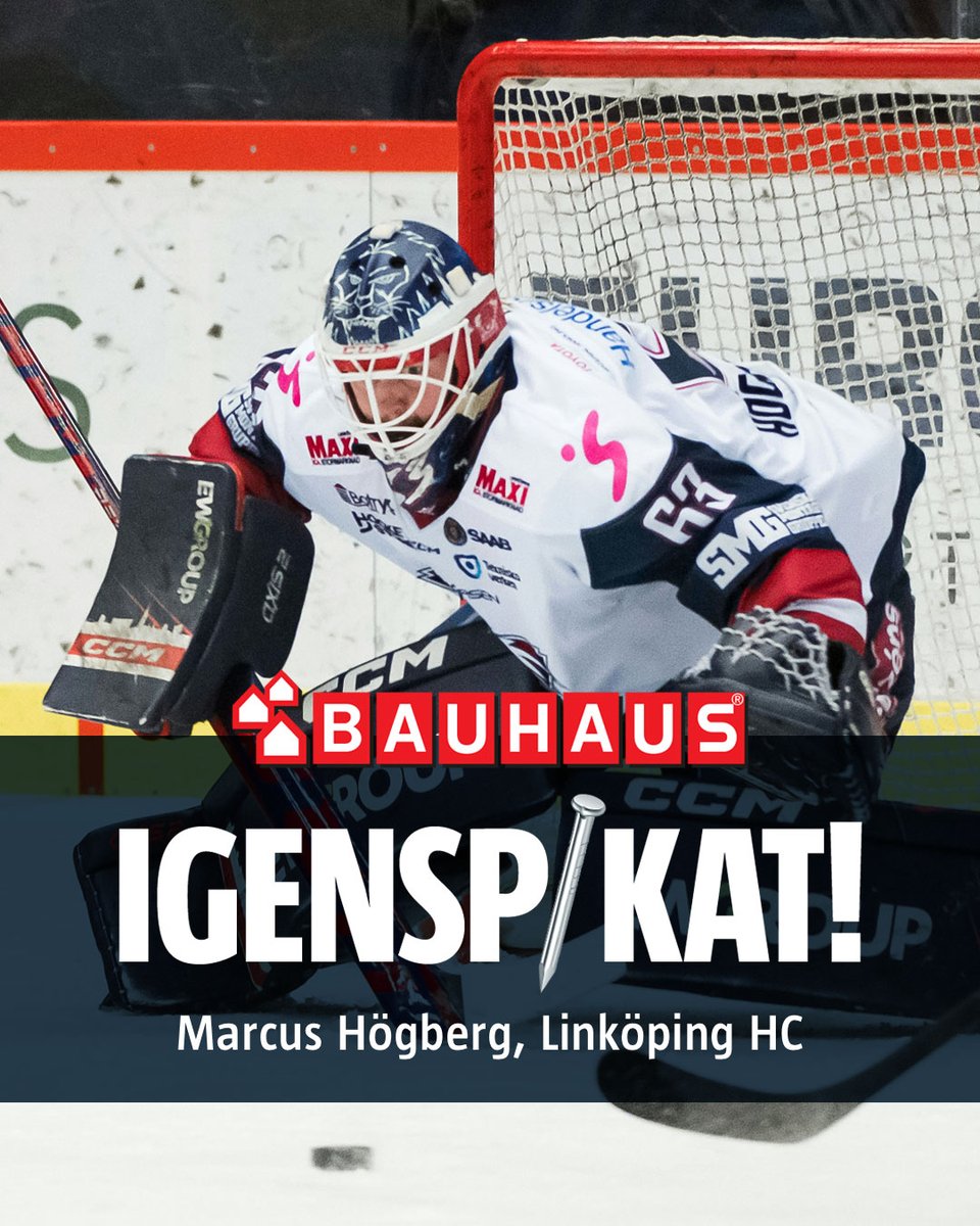 SHLse's tweet photo. Seger med 3-0 på bortaplan och hållen nolla av Marcus Högberg som motade 24 skott. 🔨
#MODOLHC #SHL #twittpuck #ishockey #svsshl https://t.co/AFyHnpLBzw