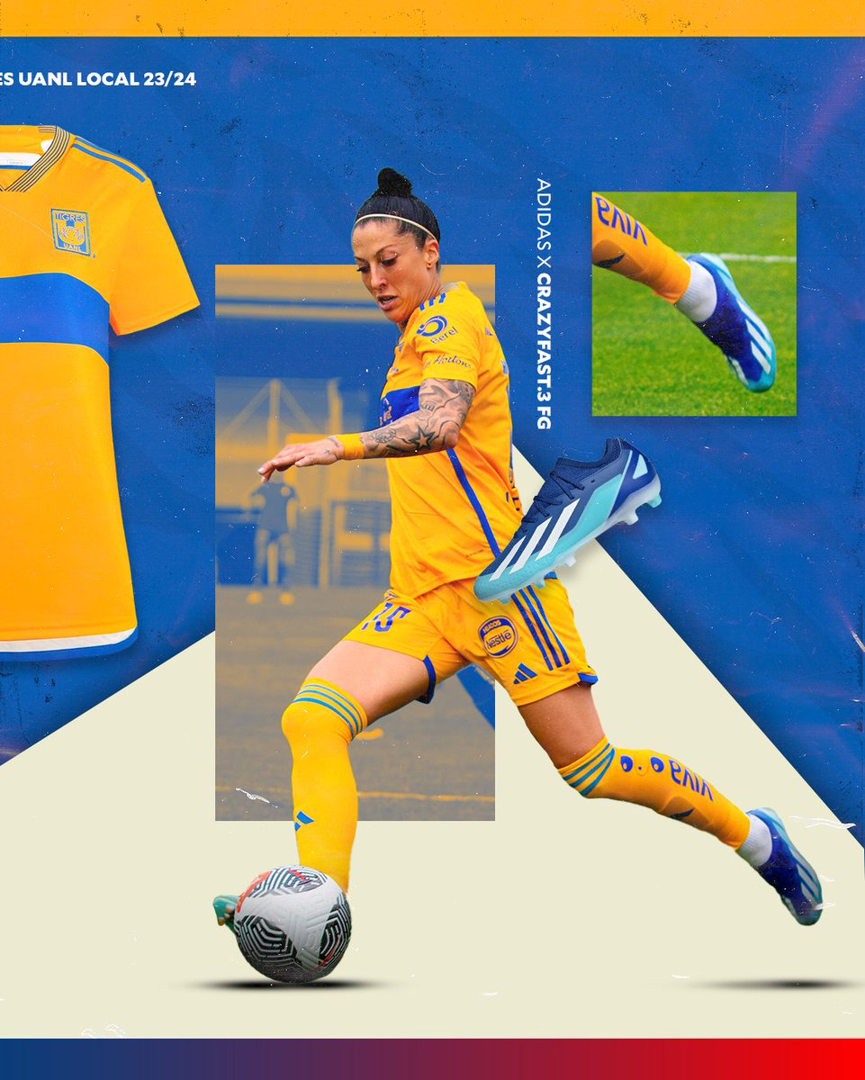 innovasport's tweet photo. Stephany Mayor y Jenni Hermoso luciendo en la cancha con sus #Crazyfast de @adidasMX ¡Vaya dupla que tienen las #Amazonas!
📲 Encuentra el jersey de @TigresFemenil aquí: https://t.co/Bm85ud7V3O https://t.co/N0m57GVLZh